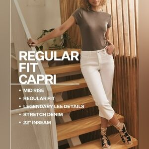 Lee Women's Capri  Jeans
